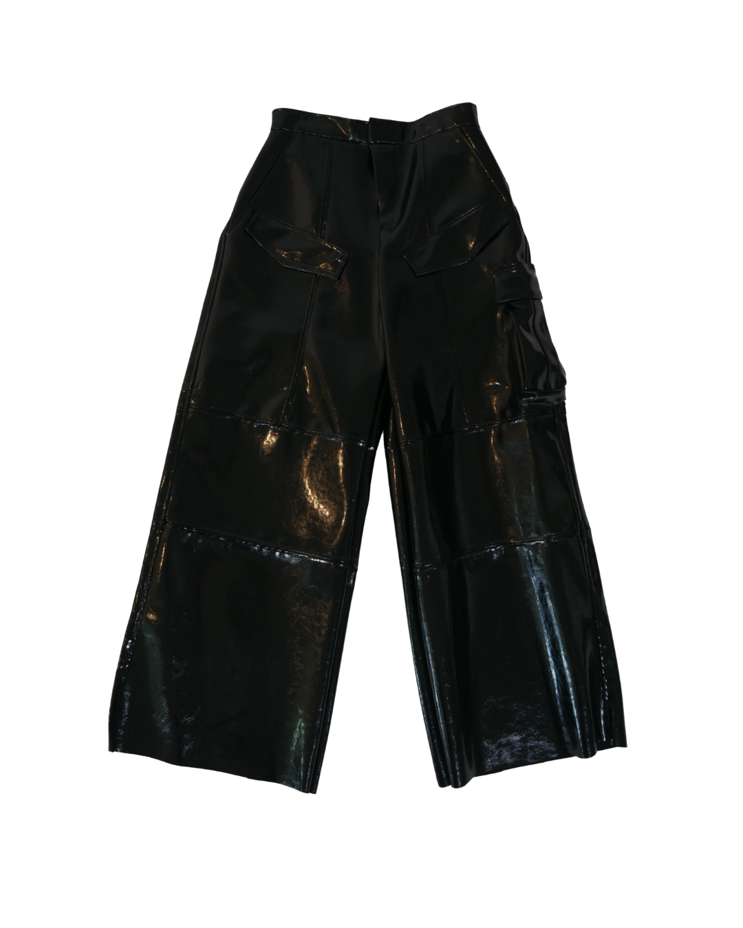 CACTUS LEATHER CARGO PANTS
